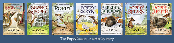 Avi bookmark Poppy series