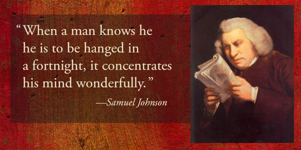 Samuel Johnson quote